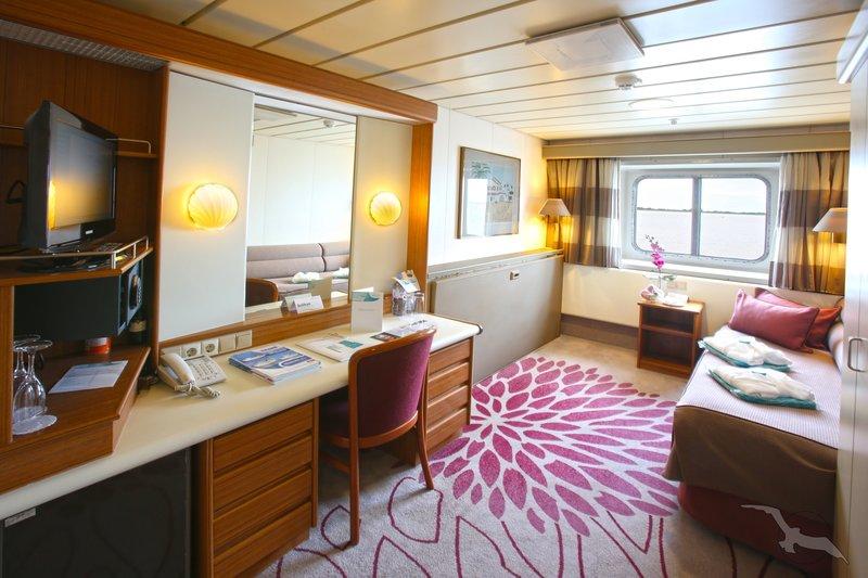 2-Bett außen Apollodeck (buchbar mit 2-3 Personen)