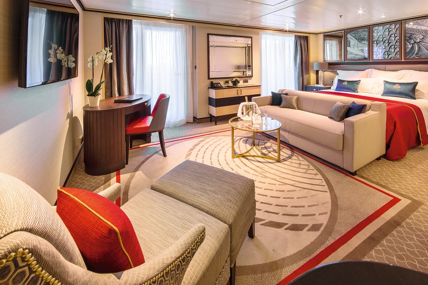 Queen Mary 2 Queens Suite mit Balkon 