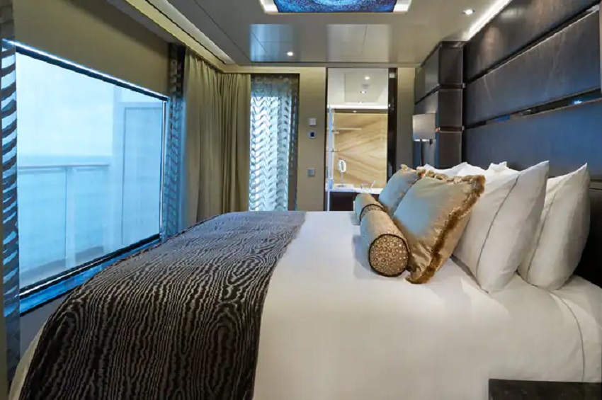 Norwegian Joy I The Haven Deluxe Owner's Suite mit großem Balkon