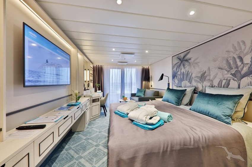 MS Amadea I 2-Bett-Junior Suite Panoramadeck *Silver* (buchbar 2-3)