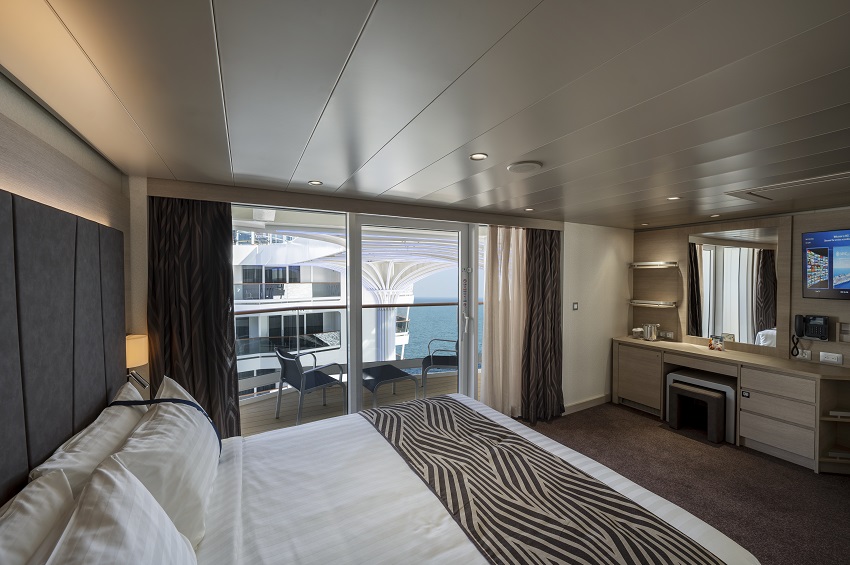 MSC World Europa I Premium Suite Aurea mit Promenaden- und Meerblick