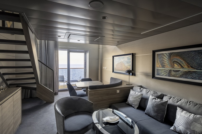 MSC World Europa I MSC Yacht Club Maisonette Suite 