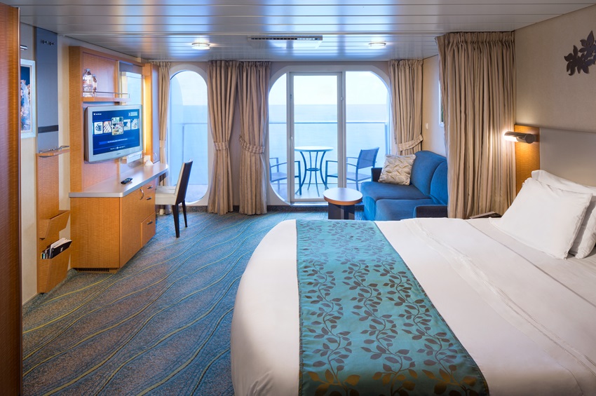 Utopia of the Seas I Grosse Balkonkabine mit Meerblick