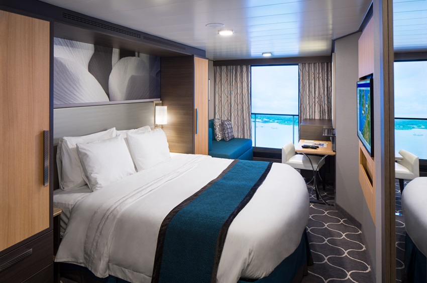 Utopia of the Seas I Innenkabine mit virtuellem Balkon