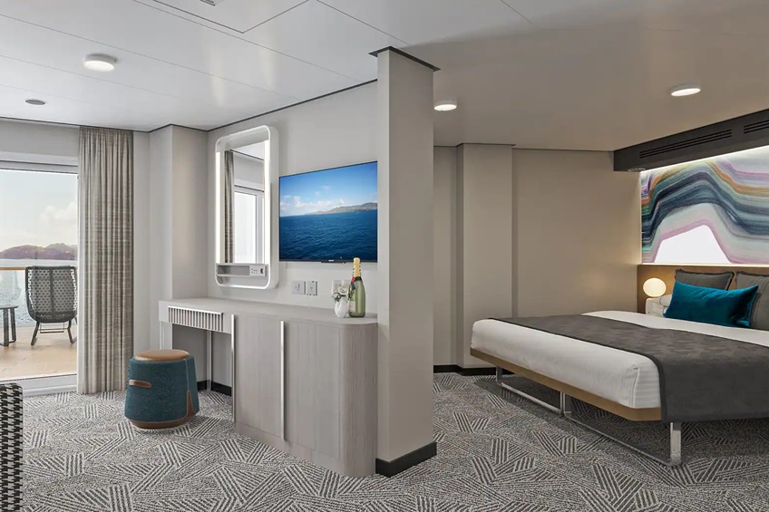 Norwegian Aqua I Suite mit großem Balkon, Heck