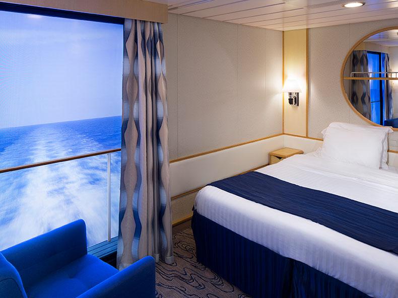 Navigator of the Seas I Innenkabine mit virtuellem Balkon