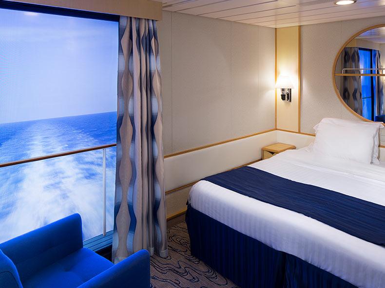 Voyager of the Seas I Innenkabine mit virtuellem Balkon