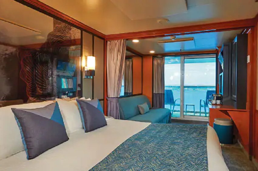 Norwegian Jade I Club Balcony Suite mit Balkon, Heck