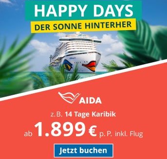 Happy Days mit AIDA