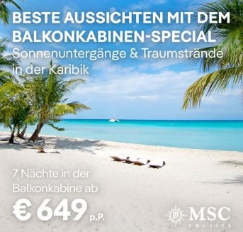 MSC Balkonspecial