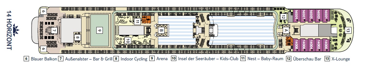 Aktueller Deckplan Der Mein Schiff 3