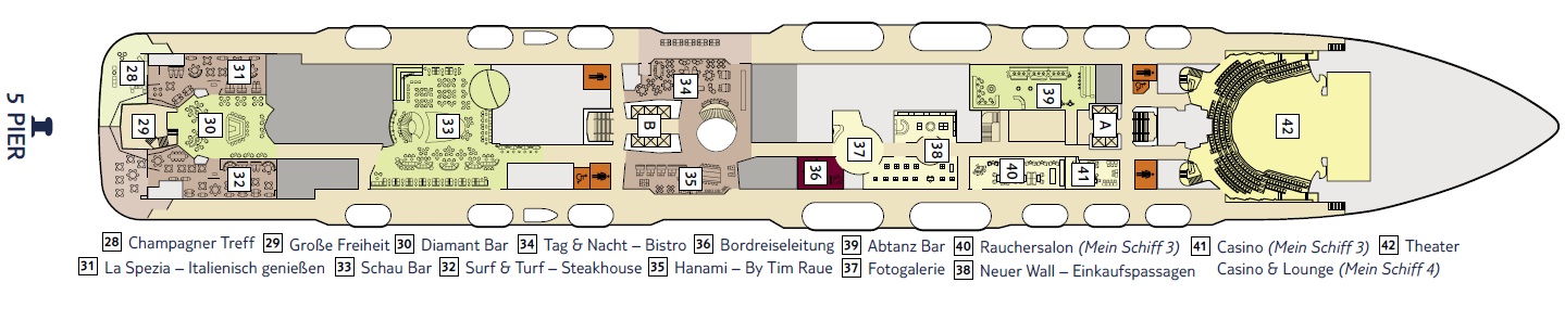 Mein Schiff 3 Deck Plan Cabin Plan