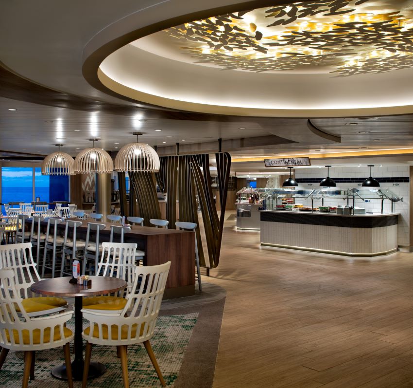 Oceanview Cafe, Celebrity Millennium