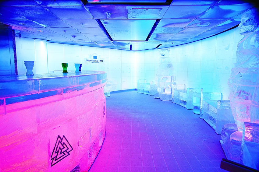 Norwegian Epic I Ice Bar