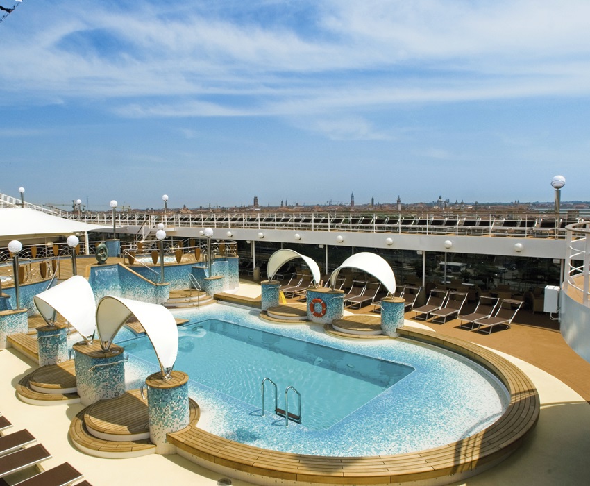 MSC Musica I La Spiaggia Pool