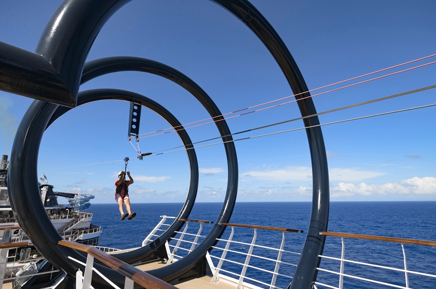 MSC Seaside I Zipline