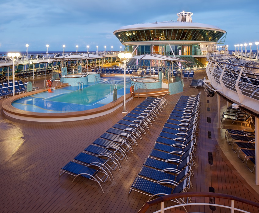 Rhapsody of the Seas I Pool Deck