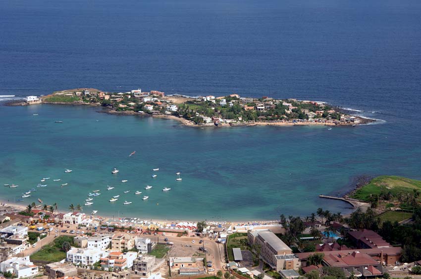 Bucht von Dakar im Senegal, Afrika