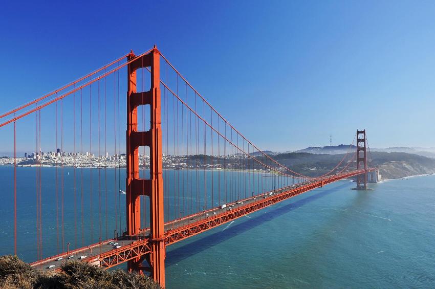 USA, San Francisco, Golden Gate Bridge 