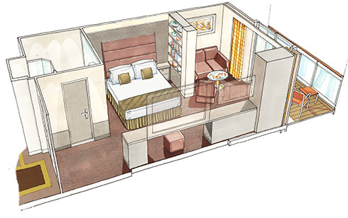 MSC Seascape MSC Yacht Club Grand Suite