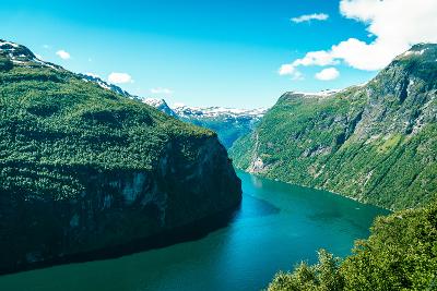 Hafen Geiranger