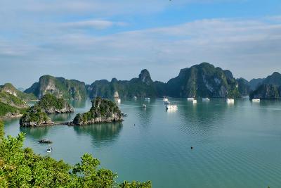 Hafen Halong-Bucht