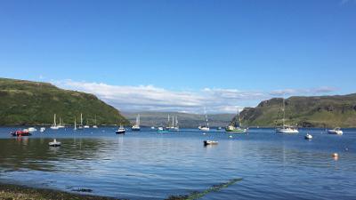 Hafen Portree (Schottland)